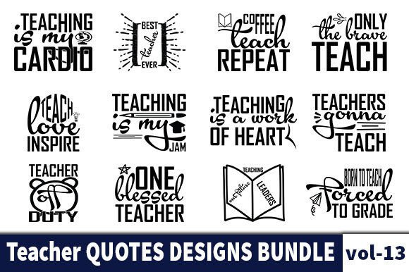 12 Teacher Quotes Designs Bundle: A Stitcher's Review