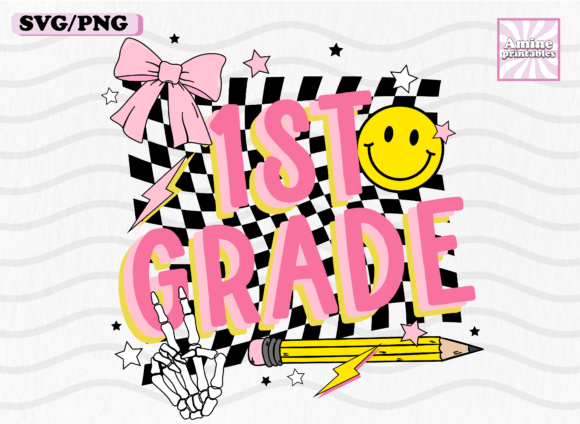 First Grade Retro School Girl Coquette Review