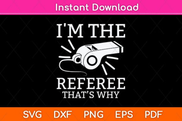 I'm the Referee SVG: An Embroidery Design Review