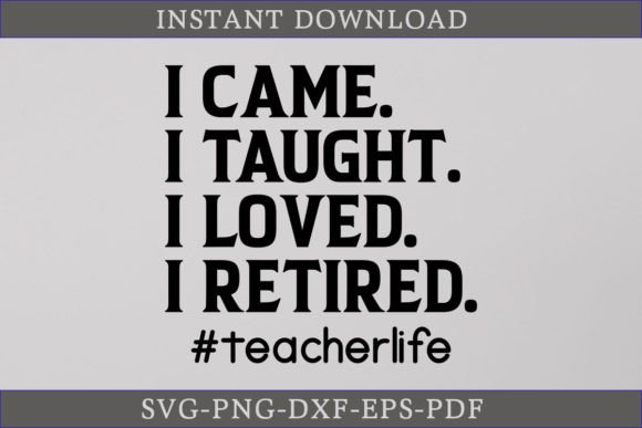 I Taught I Loved I Retired: Teacher Life Design Review