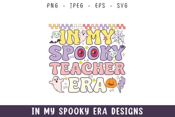 In My Spooky Teacher Era: Retro Groovy Design Review