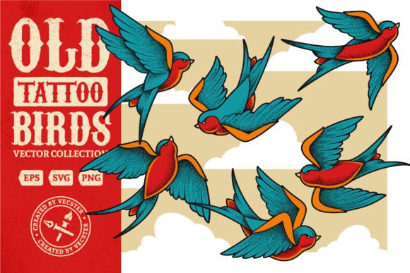 Old School Tattoo Birds: A Stitch-Out Review