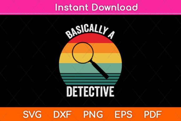 Retro Basically a Detective SVG: An Embroidery Review
