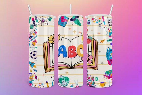 School Supplies Tumbler PNG: An Embroidery Review