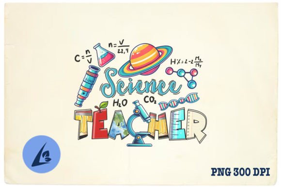 Science Teacher Cute Sublimation PNG Review