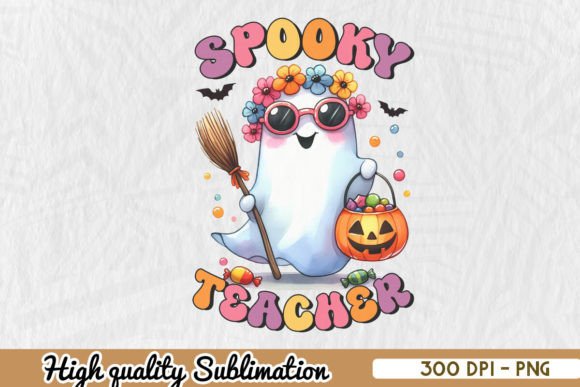 Spooky Funny Teacher Halloween PNG Review
