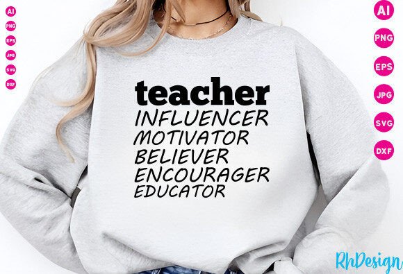 Teacher Influencer Motivator Believer: An Embroidery Review